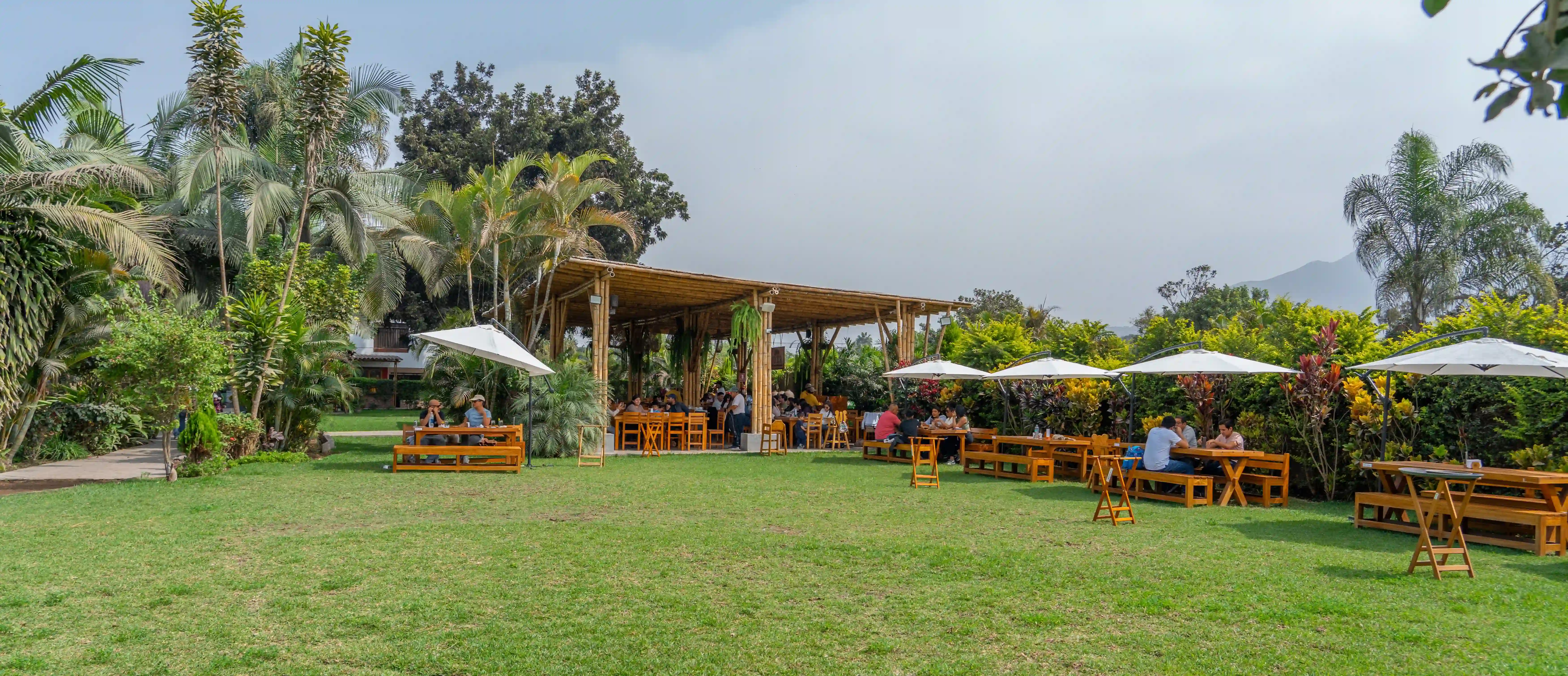 Evento social al aire libre